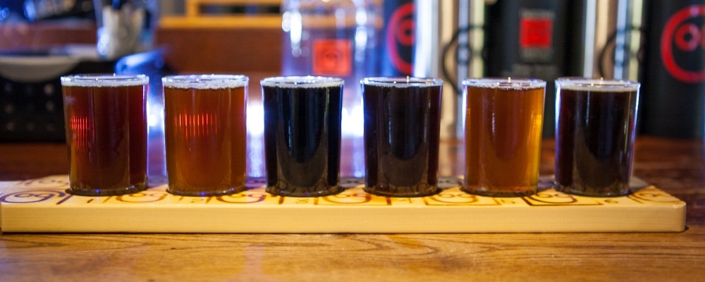 Flight of our beer